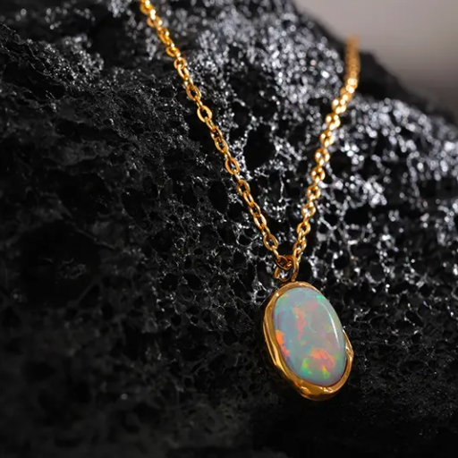 Austrian Stone Pendant Necklace