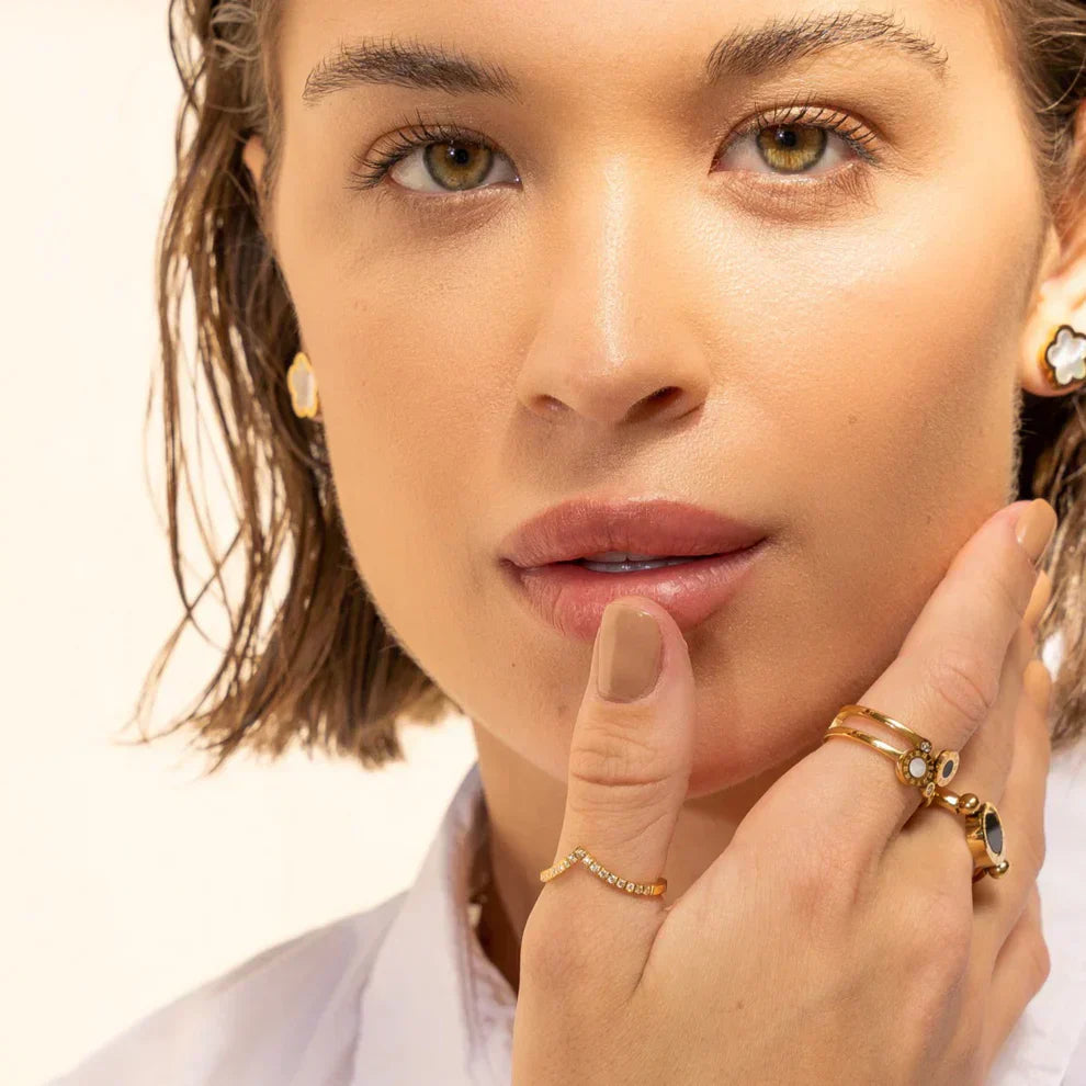 18K Gold Plated Royalty Ring