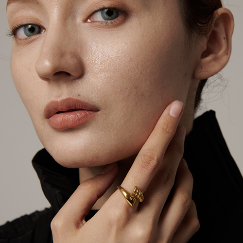 Adjustable Twisted Ring