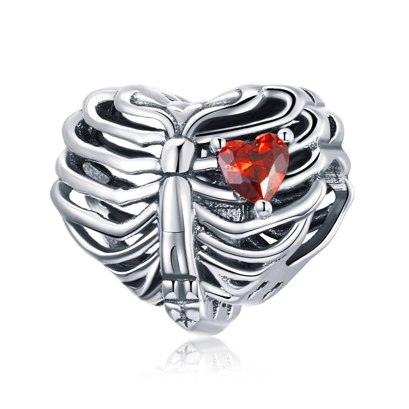 Charms Separator Collection with Cubic Zirconia - 925 Silver