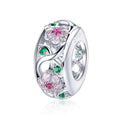 Charming Flower Garden - 925 Silver