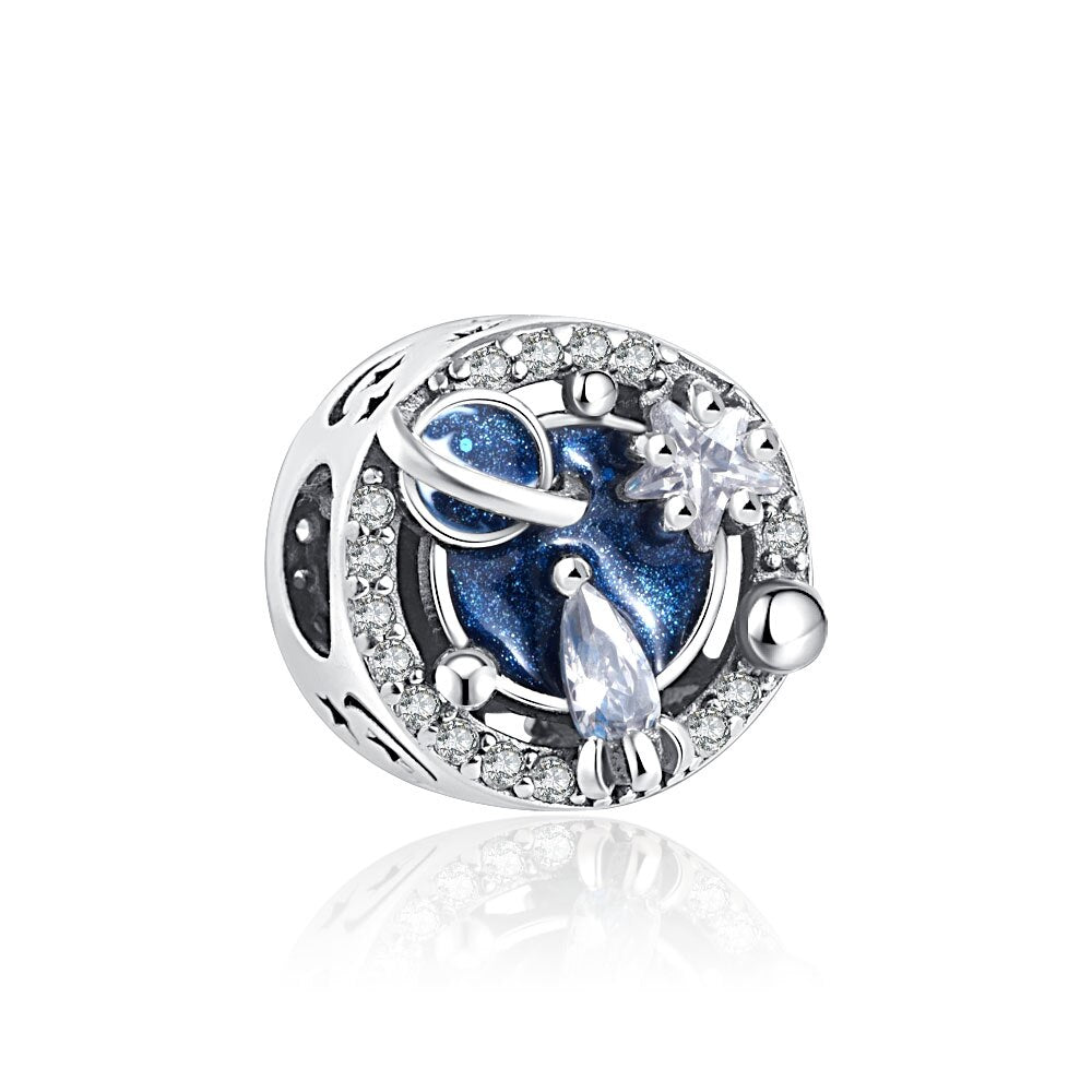 Galaxy Space Collection Charms - 925 Silver