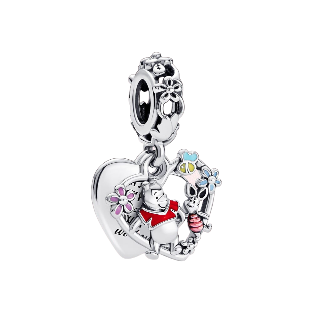 Winnie the Pooh Character Collection Charms - 925 Silver